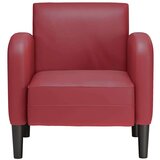 SOFA Sedežna garnitura z nasloni za roke vino rdeča 54 cm, (21749634) | Shoptok.si