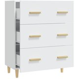  Komoda bijela 70 x 34 x 90 cm od konstruiranog drva | shoptok.hr