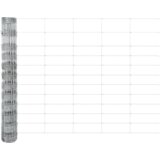 vidaXL Ograja za polja 1.2x25 m Galvanizirano jeklo | Shoptok.si