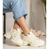 Gemre Beige Women's Chunky Sporty Sneakers Zarina Cijene