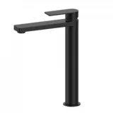 nook baterija za lavabo visoka mat crna C-01-101MB