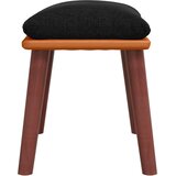  Tabure crni 45x29,5x35 cm od tkanine i umjetne kože | Eponuda.com