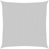 vidaXL Senčno jadro svetlo sivo 5x5 m 100 % poliester oxford | Shoptok.si