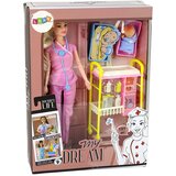  Lutka za igru doktorrica + dodaci za dugu kosu | shoptok.hr