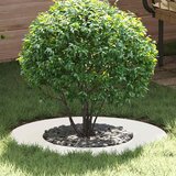  Pogodno za ravne drvene prstenove 5 pcs Bijelo Ø40 / 70 cm Čelik | shoptok.hr