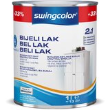 SWINGCOLOR Bijeli lak (Bijela, 1 l, Svilenkasti mat) Cijene