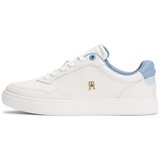 Tommy Hilfiger Nizke superge 'ESSENTIAL' ecru / svetlo modra | Shoptok.si