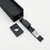  Spoljna lampa VESPER 1xG9/5W/230V IP44 50 cm crna | Eponuda.com
