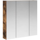  Kupaonski ormar s ogledalom Dimljeni hrast 70 x 14,5 x 70 cm | shoptok.hr