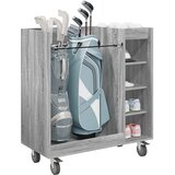 Golf ormar s kotačem Jednobojno Siva Sonoma 90 x 45 x 98 cm | shoptok.hr