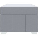  Krevetna konstrukcija Svjetlosiva 90 x 190 cm tkanina | shoptok.hr