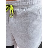 DStreet Spodenki męskie dresowe jasnoszare | Shoptok.si