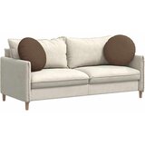  Jastučići za sjedenje 2 pcs Smeđa Ø50 x 19 cm tkanina | Eponuda.com