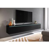 P & B nizka omarica lowa, črna, led | Shoptok.si