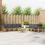  Set vanjskih sofa 9 kom. Bijela i antracit | Eponuda.com