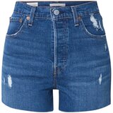 Levi's Kavbojke 'RIBCAGE SHORT' modra | Shoptok.si