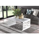 ADRK Moderna kavna mizica RINA - BELA-BETON | Shoptok.si
