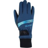 Roeckl Zimske jahalne rokavice Wynne, Dress Blue - 8 Cene