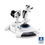 Thrustmaster T.Flight Hotas 5 Microsoft Flight Simulator Edition Bela USB Flight Sim / Simulator leta Digitalno PC/osobno računalo, PlayStation 5, PlayStation 4 Cene