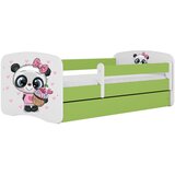 HAPPYKIDS Dječji krevet Dreamy panda 140x70 bez madraca bez ladice Zelena | shoptok.hr
