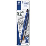 Olovka GRAFITNA PK5 PLUS KIST U MET.KU.MARS LUMOGRAPH AQUARELL DESIGNJOURNEY STAEDTLER 100A G6 | Shoptok.si