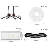 INORCO N9 N9+ Dodatki za robotski sesalnik Hepa filter Glavna stranska krtaa Krpa za brisanje, (21981755) | Shoptok.si