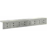  Vješalica za kapute na zidu Betonski sivi 80 x 10,5 x 10,5 cm | shoptok.hr