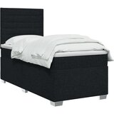  Boxspring krevet s madracem Crna 80 x 200 cm Tkanina 200 x 80 x 140.5 cm | Shoptok.si