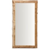 Kave Home Stensko ogledalo z lesenim okvirjem 105x200 cm Ibro – u