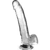 Pipedream King Cock Clear Cock with Balls 9" Transparent | shoptok.hr