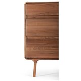Gazzda Rjava komoda iz masivnega oreha 90x90x45 cm Fawn – | Shoptok.si