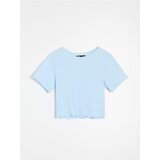 Sinsay Crop top od strukturirane tkanine | shoptok.hr