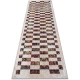 RugsX Preproge ANDRE 43780 pralna preproga Geometrija - bež 80x200 cm Bež | Shoptok.si