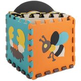  Pjenasta puzzle podloga za igru s ogradom 25kom. 114x114x1cm | shoptok.hr