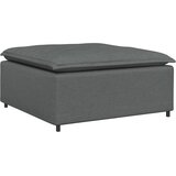  Modularni kauč s podnožjem, tamno sivi 100x100x48 cm | shoptok.hr