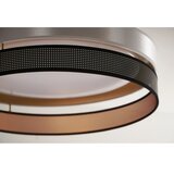  Duolla-LED plafonsko svetlo ROLLER DUO SH. LED/24W/230V prečnik 45 cm srebrna/crna | Eponuda.com