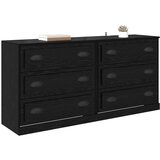  Komode 2 pcs Crni hrast 70 x 35 5 x 67 5 cm Konstruirano drvo | shoptok.hr