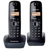 Panasonic DECT KX-TG 1612 (tel.sa dve slušalice) | ePonuda.com