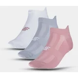 4f Women's Sports Socks Under the Ankle (3Pack) - Multicolor