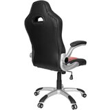 MID.YOU Gaming Stol Game Sport, Črna, Rdeča, Bela | Shoptok.si