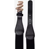 Shelvt Women's elastic belt black