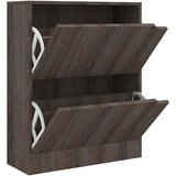 Maison Chic Omarice za obutev - Kopa za čevlje z 2 vrati siva sonoma hrast 59x24x74 cm, (21776159) Cene