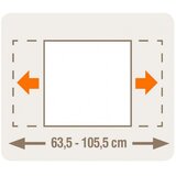  Rukohvat za stepenice ZAŠTITNA OGRADA MAYA 64-106 NATUR | shoptok.hr