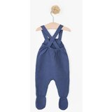 Just kiddin baby plavi pantalone sa tregerima