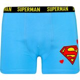 Character muške bokserice Superman 1P plave Cene