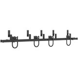 vidaXL Komplet opreme za drsna vrata 183 cm jeklo črne barve | Shoptok.si