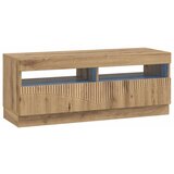  5-dijelni LED TV ormarić Hrast artisan Konstruirano drvo - Hrast artisan 100 cm | shoptok.hr