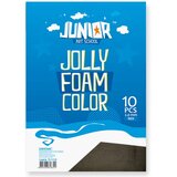 Junior jolly Color Foam, eva pena, A4, 10K, odaberite nijansu Crna Cene