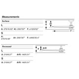 Faro 33806WT1S-LED prigušiva ventilator HEYWOOD S, LED 10W/230V CCT, prečnik 90 cm, drvo/crna WT+DO | Eponuda.com