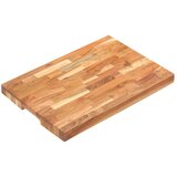 vidaXL Deska za rezanje 50x35x4 cm trden akacijev les Cene
